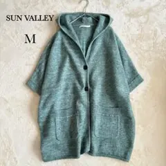 美品✨SUN VALLEYサンバレー　フーディニットコーディガン　オーバーサイズ