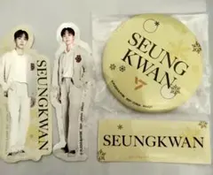 1番くじ　SEVENTEEN スングァン　ステッカー＆缶バッジセット