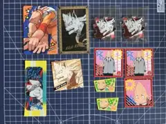 口田甲司12点 ヒロアカ展 アクリルパズル ステッカー 箔押しクリアカード 他
