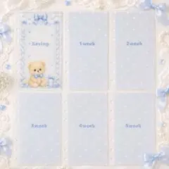 BlueHeart Saving Refill A6 透けあり