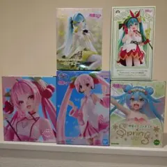 初音ミク　フィギュア 5種セット