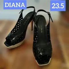 DIANA オープントゥスリングバック サンダル　23.5cm