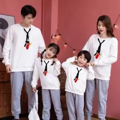 ネクタイデザイン スウェット トレーナー 裏起毛（フリース裏地）C314