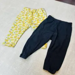 ユニクロレギンス2点セット　サイズ90.100