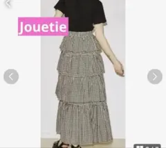 Jouetieギンガムチェックロングスカートのサムネイル