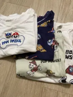 Paw Patrol Tシャツ4枚セット（子供用） 90 パウパトロール