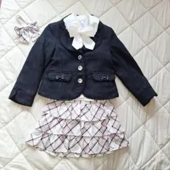 anyFAM ツイードスーツセット110～120