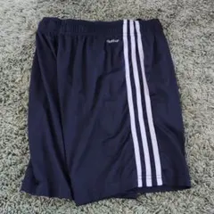 adidas　150 ネイビー　ハーフパンツ　子ども　キッズ　ジュニア　サッカー