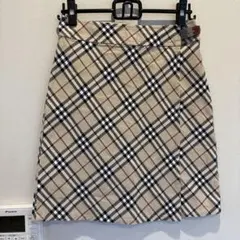 BURBERRY BLUE LABEL チェック柄ミニスカート 38