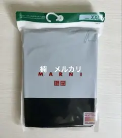 ユニクロ マルニ ヒートテック タートルネックT ブラック XXL