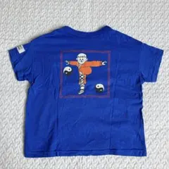 【美品】MARKYE'S ホーガン　ポケットTシャツ カンフーブルー M