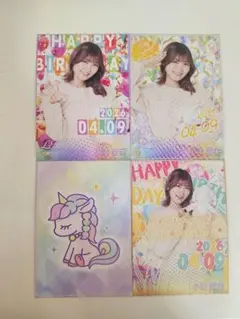 ニアジョイ ≒JOY 小澤愛実 生誕グッズ 生写真 ノーマル 封入 まとめ