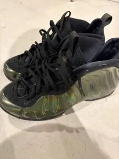 Nike Foamposite ブラック/グリーン