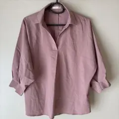 AG ピンク 五分袖シャツ