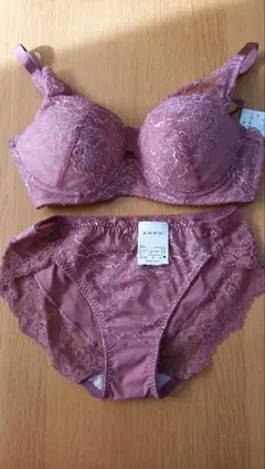 AMPI C75 ピンクブラジャーショーツセット