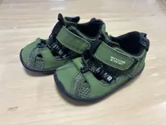 BREEZE×IFME ウォーターシューズ サンダル カーキ 14.0cm