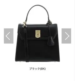 ビビエスト 2WAY ハンドバッグ ブラック