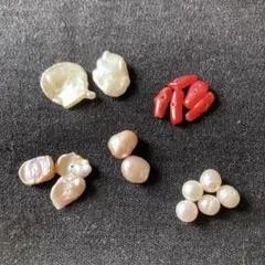 淡水パール　珊瑚　アソートMix