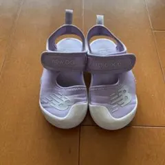 new balance 紫 サンダル サイズ16センチ