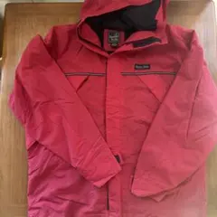 Famous Trails フード付きレッドマウンテンパーカー　美品