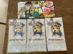 粗品タオル★猿★干支★正月★３枚セット