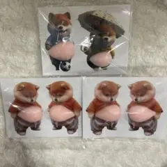 訳あり 新品未開封 お腹シール ぷにぷに おなか 柴犬 サッカー 傘 セット売り