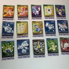 ア*ん様 1997年ポケットモンスター カードダス FILEカード 27枚まとめ