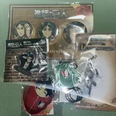 激レア】進撃の巨人 歌舞伎 コラボ限定 エレン・イエガー 缶バッチ2種