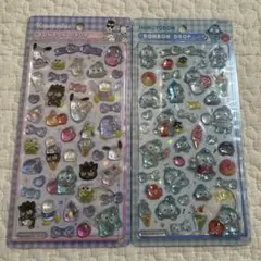【正規品】ボンボンドロップシール　第二弾　はぴだんぶい　ハンギョドン　２枚セット