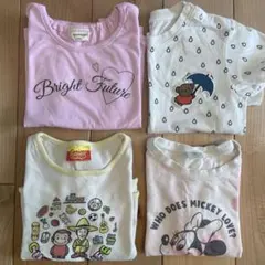 新品含む子供用Tシャツ4枚セット　90-100cm