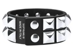 即発送26SS Supreme Studded Leather Braceletのサムネイル