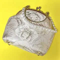 チェーン付き 和装用 ハンドバッグ