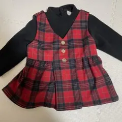 プティマイン　重ね着風トップス