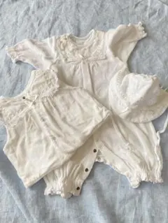新生児　CELECロンパース　ベスト　帽子おまけ　お値下げ