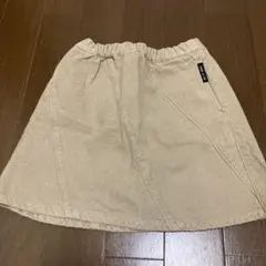 早い者勝ち送料込みCOMME CA ISM コーデュロイスカート ベージュ