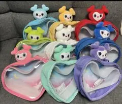 GIGO限定 TWICE ぴょこきゅんボディバッグ 全９種コンプリートセット