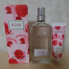 ロクシタンローズトワレ＆ハンドクリームセット