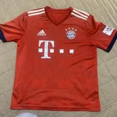 FC Bayern München アウェイジャージ 赤サイズL(着丈56cm)