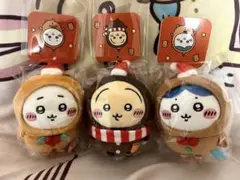 ⭐︎ちいかわ　ジンジャーマンマスコット3体セット★