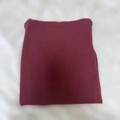 UNIQLO ニット リブ編み タートルネック