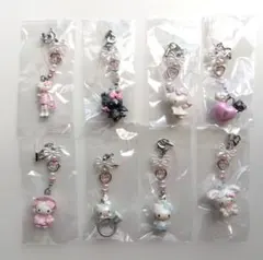 ハローキティ シークレット ストラップ 全8種 コンプリート セット 完売品