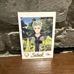 ツイステ　ランダムカードコレクション　セベク