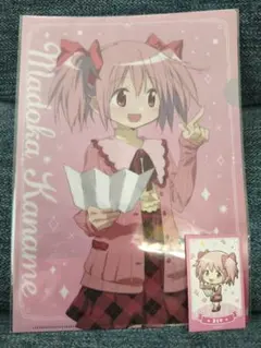 魔法少女まどか☆マギカ　JR東海 推し旅　クリアファイル　鹿目まどか　まどマギ
