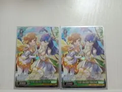 ヴァイスシュヴァルツ　守護天使の契り聖＆汐里　SR2枚セット　プレイ用