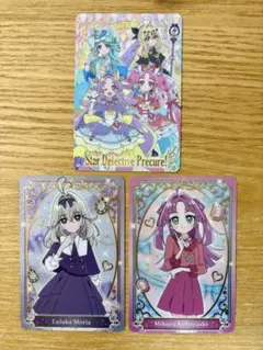 名探偵プリキュア　キミとアイドルプリキュア　キラキラカードグミ　バトンタッチ
