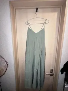 LOWRYSFARM キャミワンピース グリーン サイズF