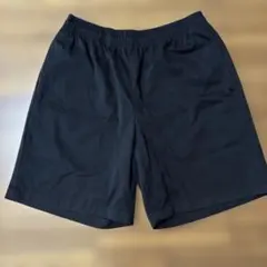 GU メンズ ブラック ハーフパンツ Ｌのサムネイル