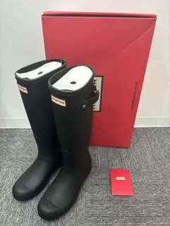【O-6696】HUNTER ORIGINAL TALL BOOT 未使用