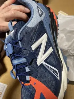 New Balance ML610XAT 26.5cm ネイビー/オレンジ