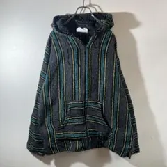 P-308 90s ヴィンテージメキシカンジップパーカー　XL